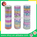 Glitter tape printing washi tape